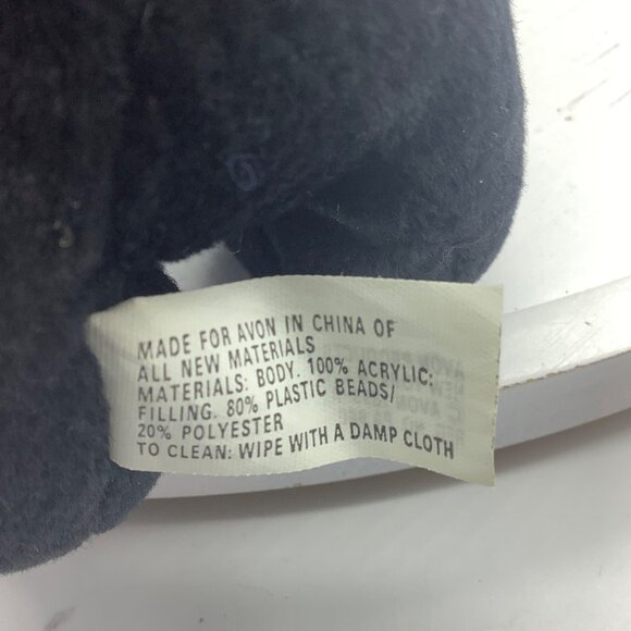 Vtg AVON 2000 MacDougal The Scottie Dog Black Plush Animal Toy Full O Beans 8" - Picture 6 of 11